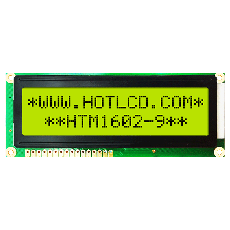 Character LCD Modules STN+ 2x16 Gray MONO Display with Yellow/Green Backlight Arduino display