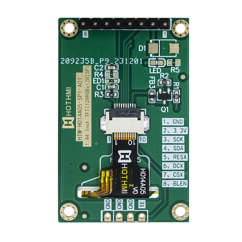 1.44 Inch TFT LCD Module Display | 128x128 Resolution With SPI Interface