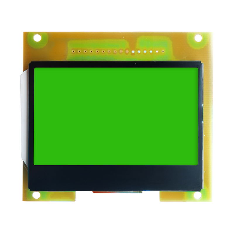 128X64 Graphic LCD Module STN+ Yellow/Green Display with Green Backlight