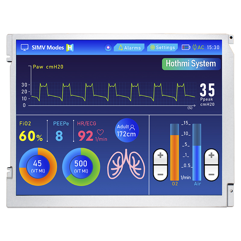 12.1 Inch TFT LCD Display | 800x600 Resolution For Medical Devices