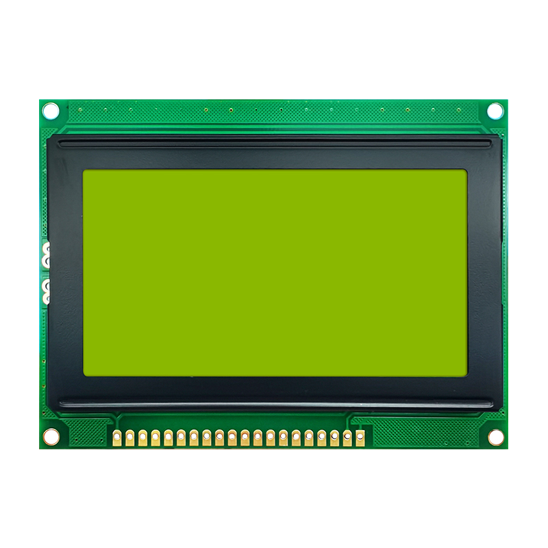 128X64 Graphic LCD Module STN+ Yellow/Green Display with Yellow/Green Backlight