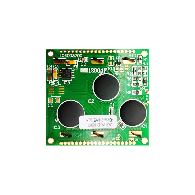 128X64 Graphic LCD Module STN+ Yellow/Green Display with Yellow/Green Backlight