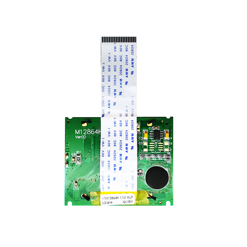 128X64 Graphic LCD Module | STN+ Gray Display with White Side Backlight