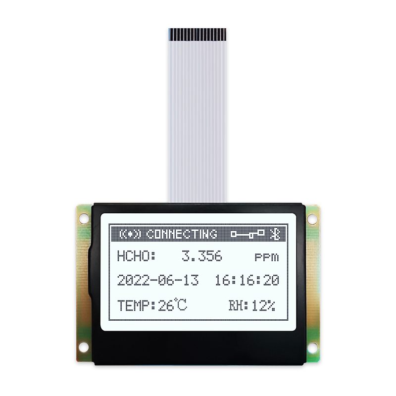 132x64 Graphic LCD Module FSTN+ Display with White Backlight Negative Voltage