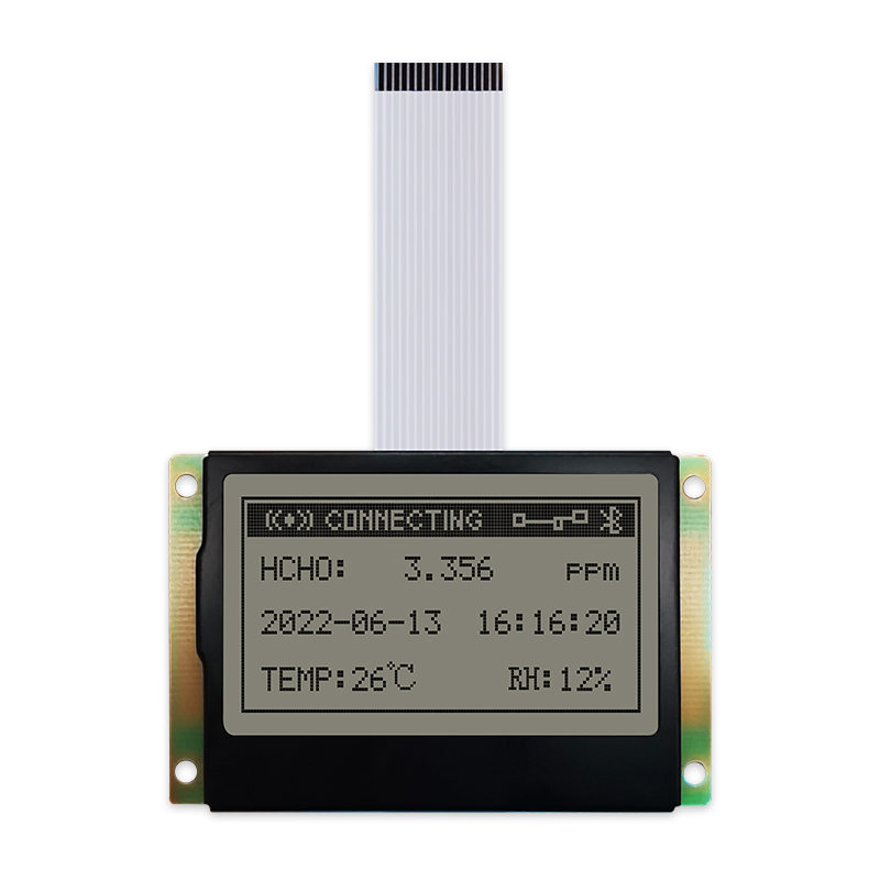 132x64 Graphic LCD Module FSTN+ Display with White Backlight Negative Voltage