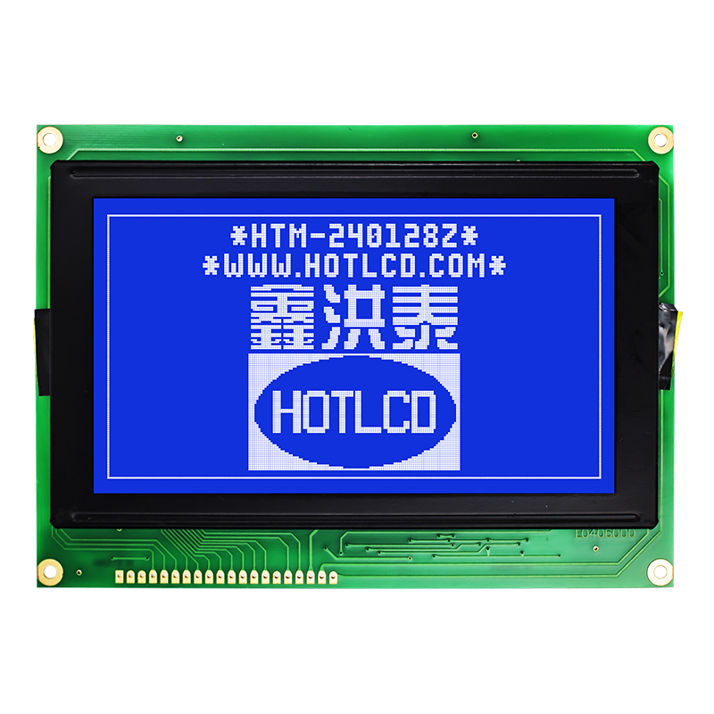 5.1 inch 240X128 Graphic LCD Module STN - Blue Display with White Backlight