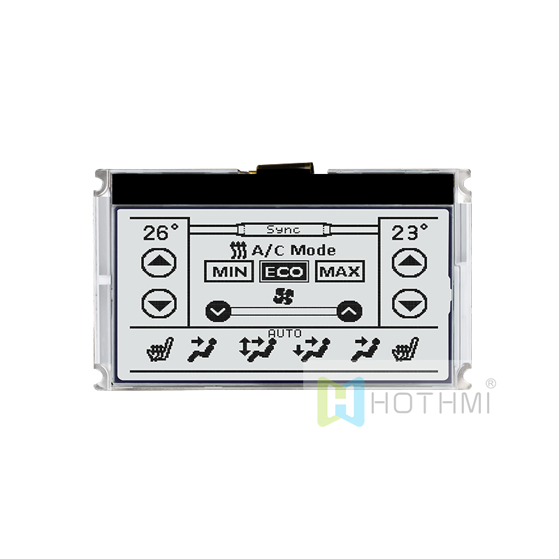 Graphic COG LCD 240X120 FSTN+ Display with White Backlight