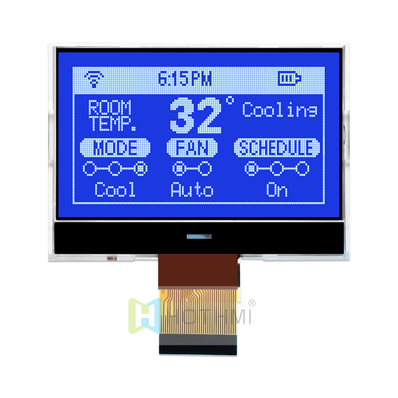 Graphic COG LCD 2.7inch 128X64| STN - Blue Display with White Backlight