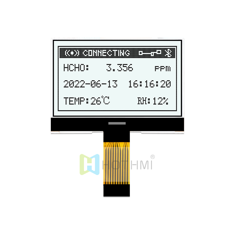 Monochrome graphics COG 2.1" 132X64 | FSTN + Display with White Side Backlight