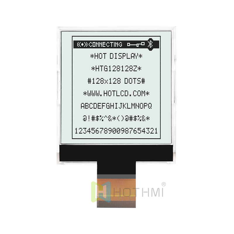 Graphic COG LCD |2.1inch 128X128 FSTN+ Display with Side White Backlight