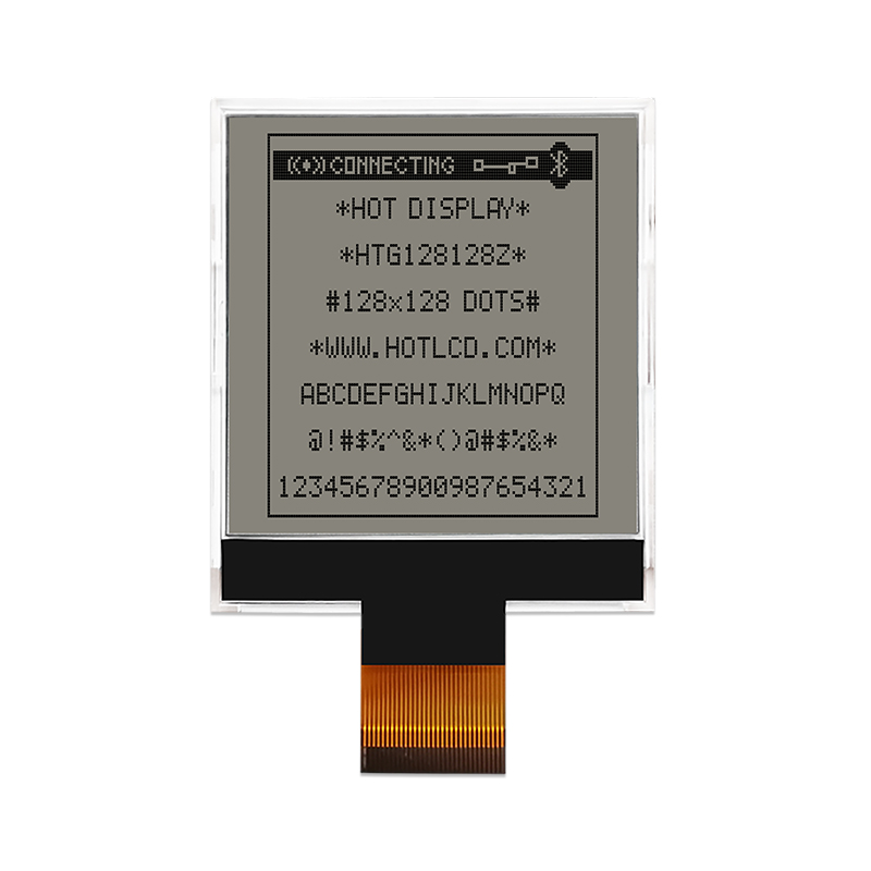 Graphic COG LCD |2.1inch 128X128 FSTN+ Display with Side White Backlight