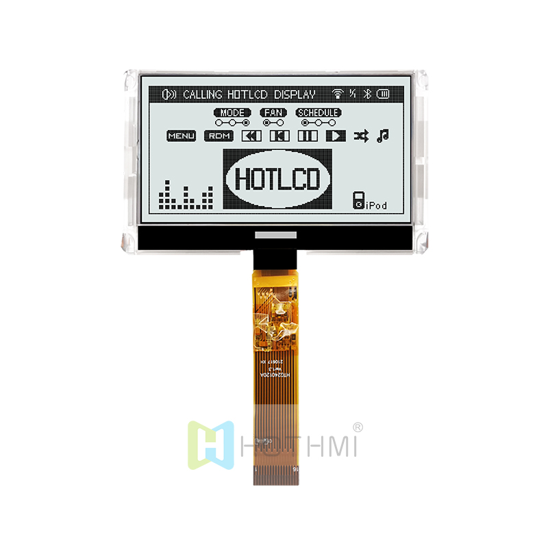 Monochrome graphics COG 2.9inch 240X120 | FSTN+ Display with White Side Backlight