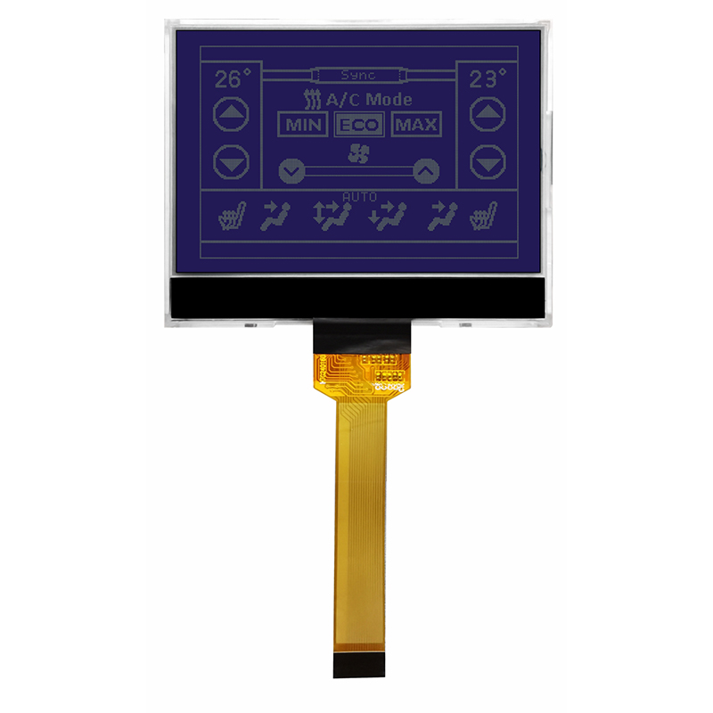 COG LCD MODULES | 3.4inch 240X160 STN- Display With Blue Side Backlight