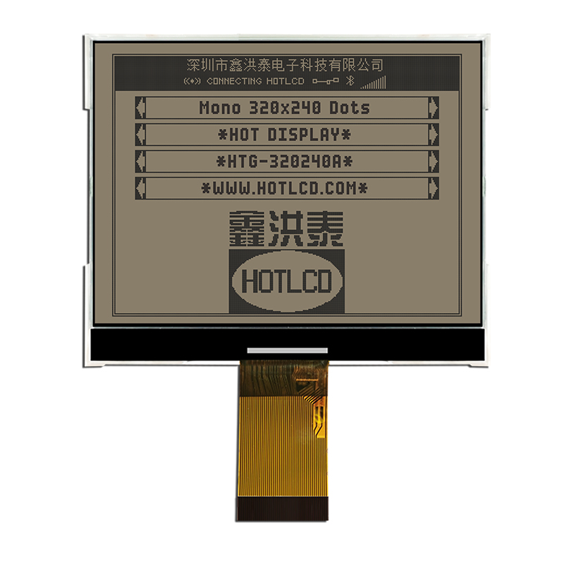 COG LCD MODULES | 4.9inch 320X240 FSTN+ Display With White Side Backlight