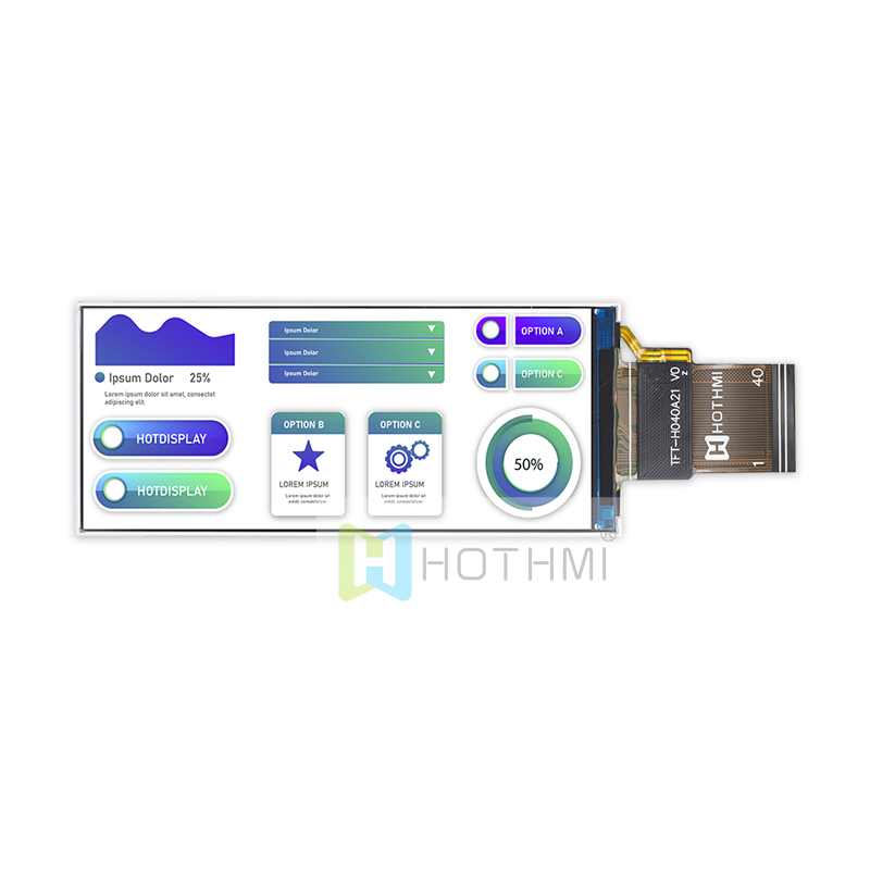 4 Inch LCD Display | 400x960 Resolution With RGB Interface