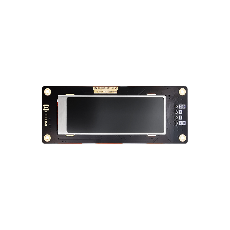 3" Smart TFT LCD Display Module with 268x800 Resolution Sunlight Readable
