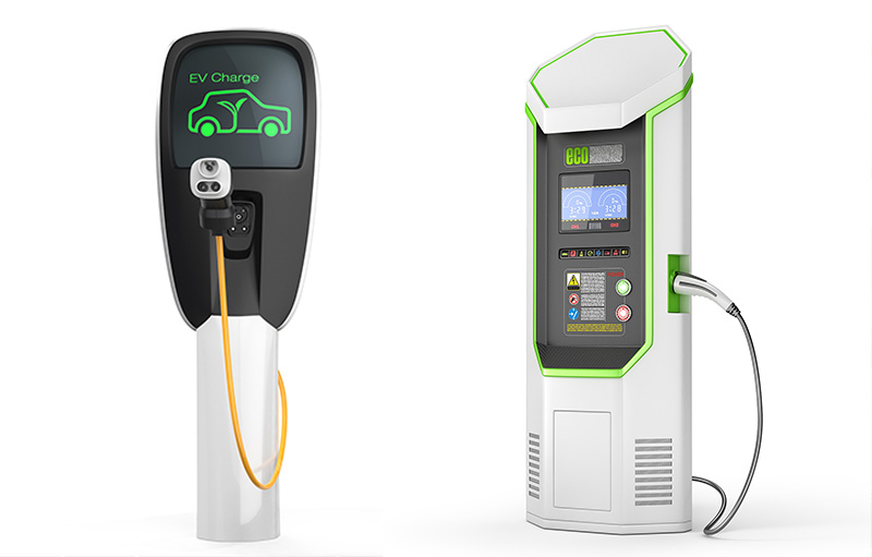 Electric vehicle charging pile application
