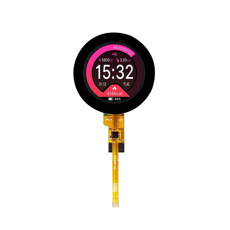 1.3 Inch Round IPS TFT LCD with Capacitive Touch | 320x320 Resolution | ST7796DW