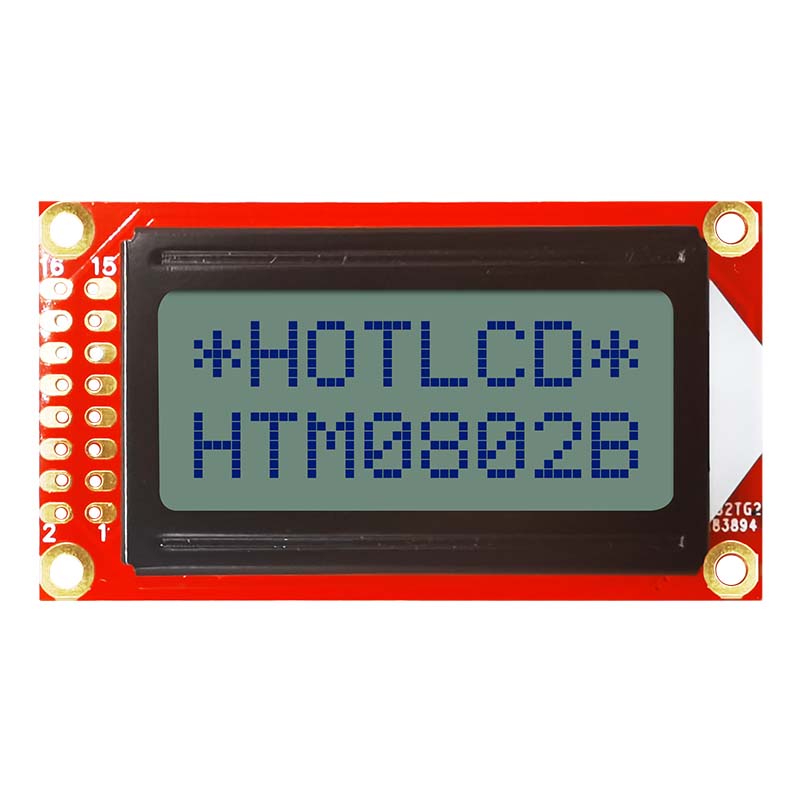 8x2 Character LCD Modules | STN+ With Yellow-Green Backlight For Arduino