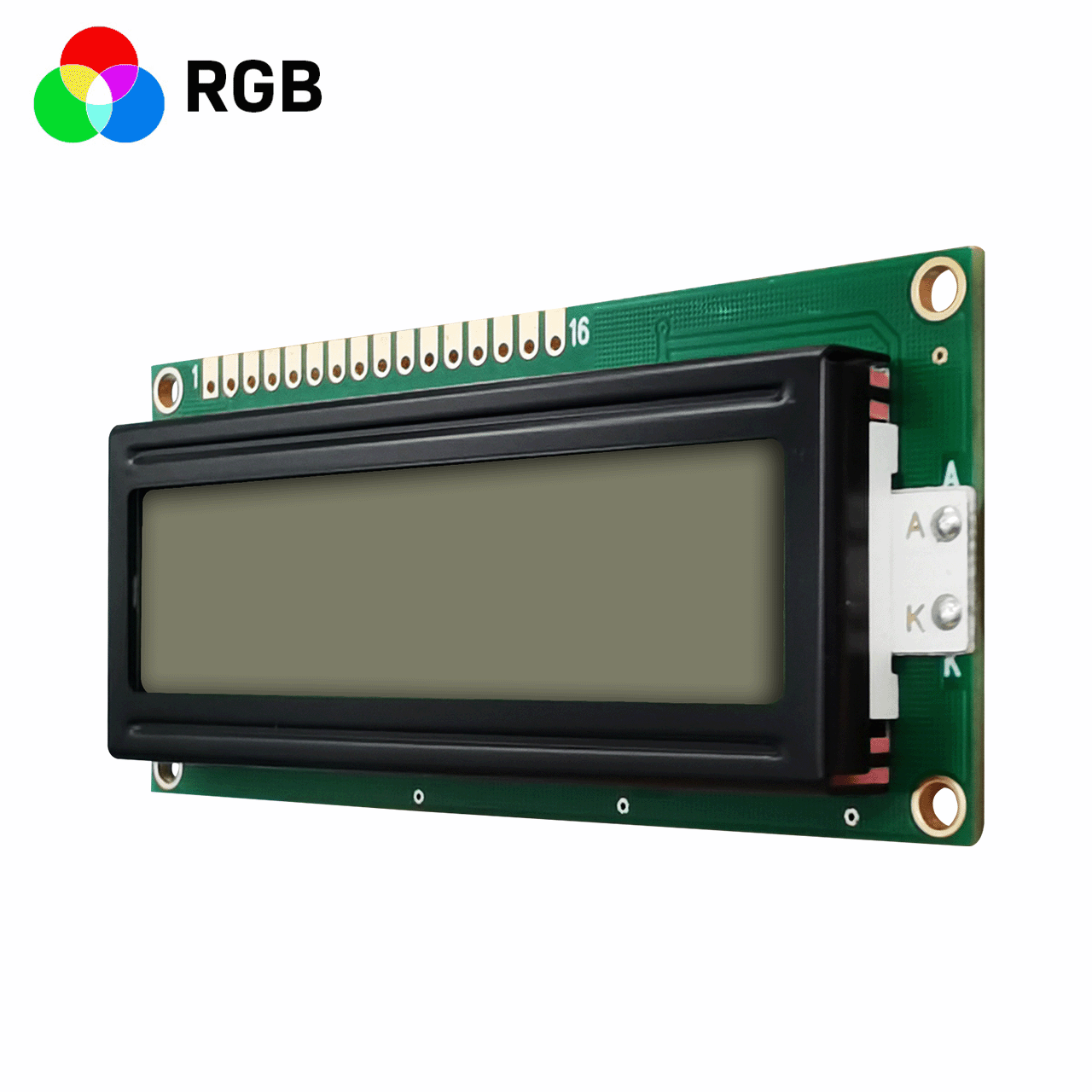 Character LCD Module |2X16 FSTN+ with RGB Backlight Display-Arduino