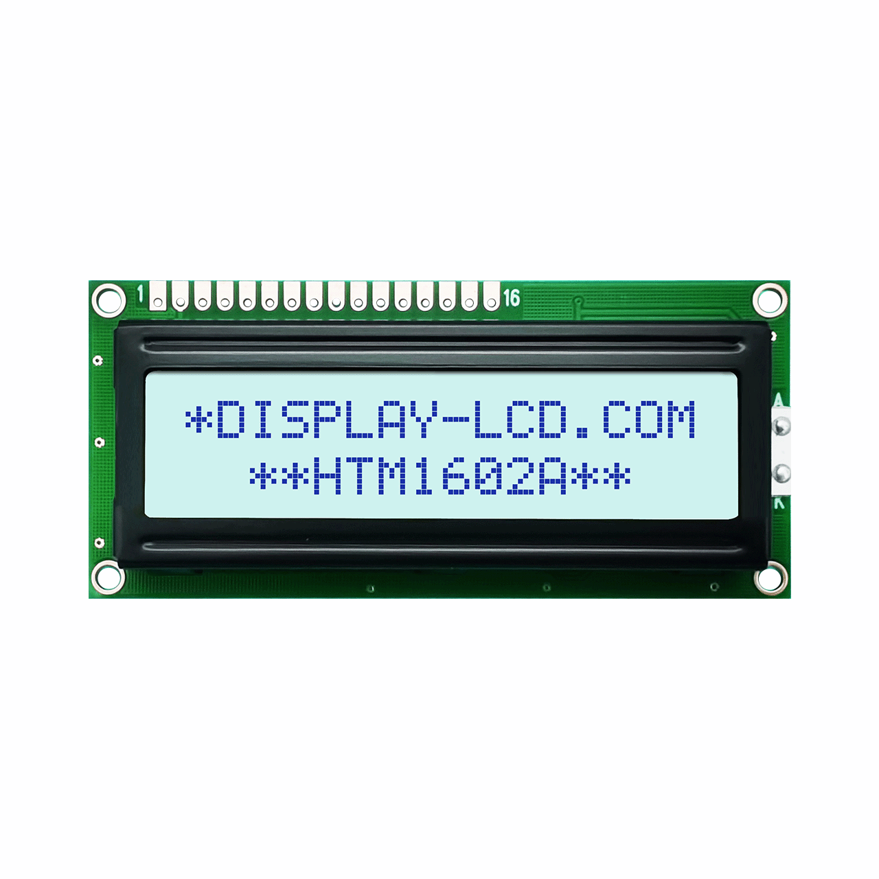 Character LCD Module |2X16 STN+ Gray Display with White Side Backlight Display-Arduino