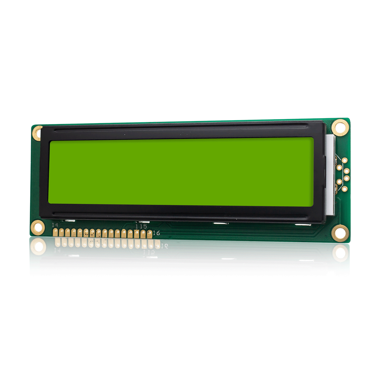 Character LCD Modules |1602 STN+ Yellow/Green with Side Yellow/Green Backlight-Arduino