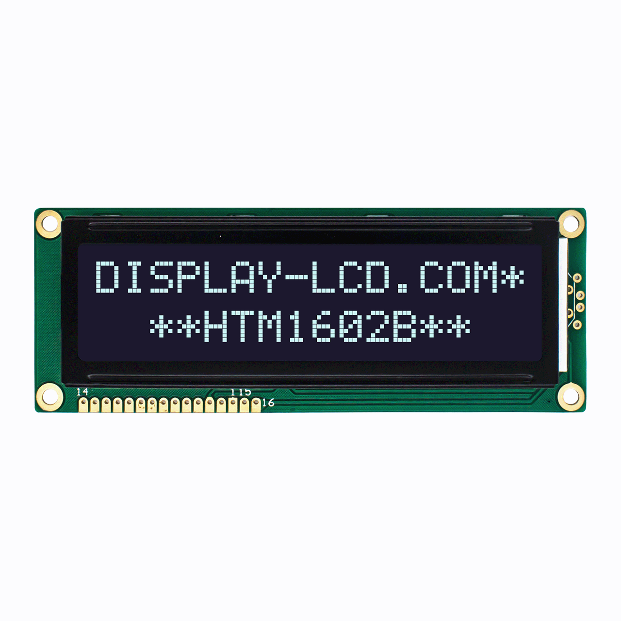 Character LCD Module |2X16 DFSTN- with Side White Backlight Display-Arduino
