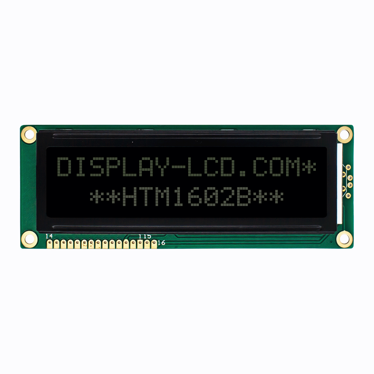 Character LCD Module |2X16 DFSTN- with Side White Backlight Display-Arduino
