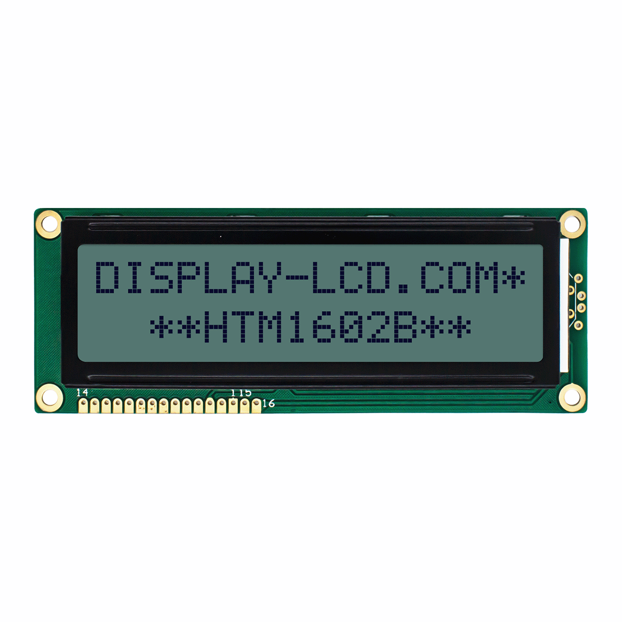Character LCD Module |2X16 STN+ Gray Display with yellow/green Side Backlight Display-Arduino