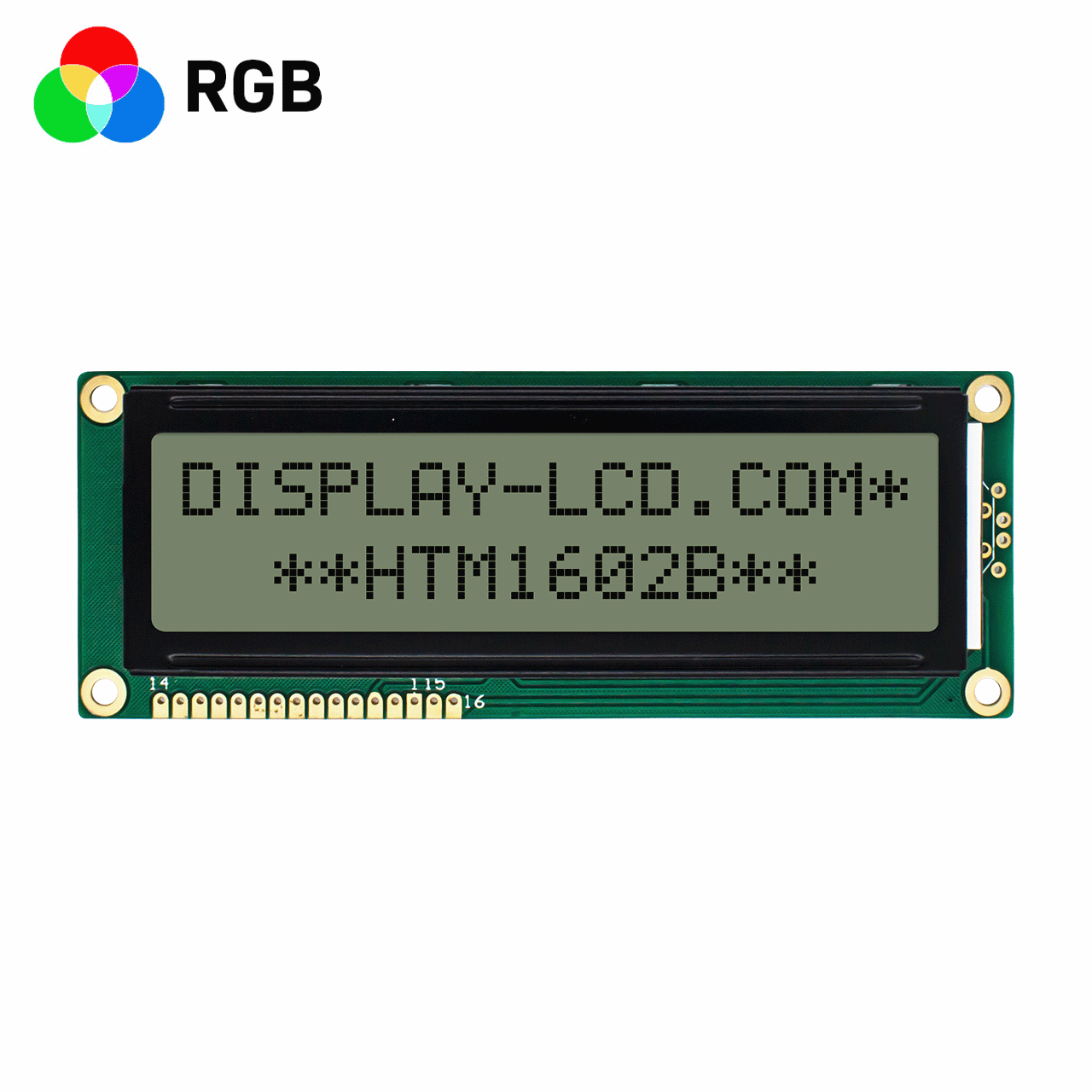 Character LCD Module |16x2 FSTN+ with RGB Backlight Display-Arduino