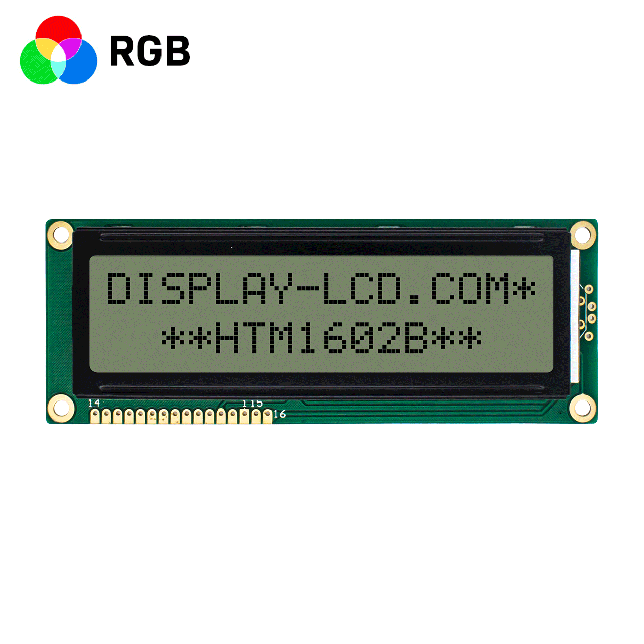 Character LCD Module |16x2 FSTN+ with RGB Backlight Display-Arduino
