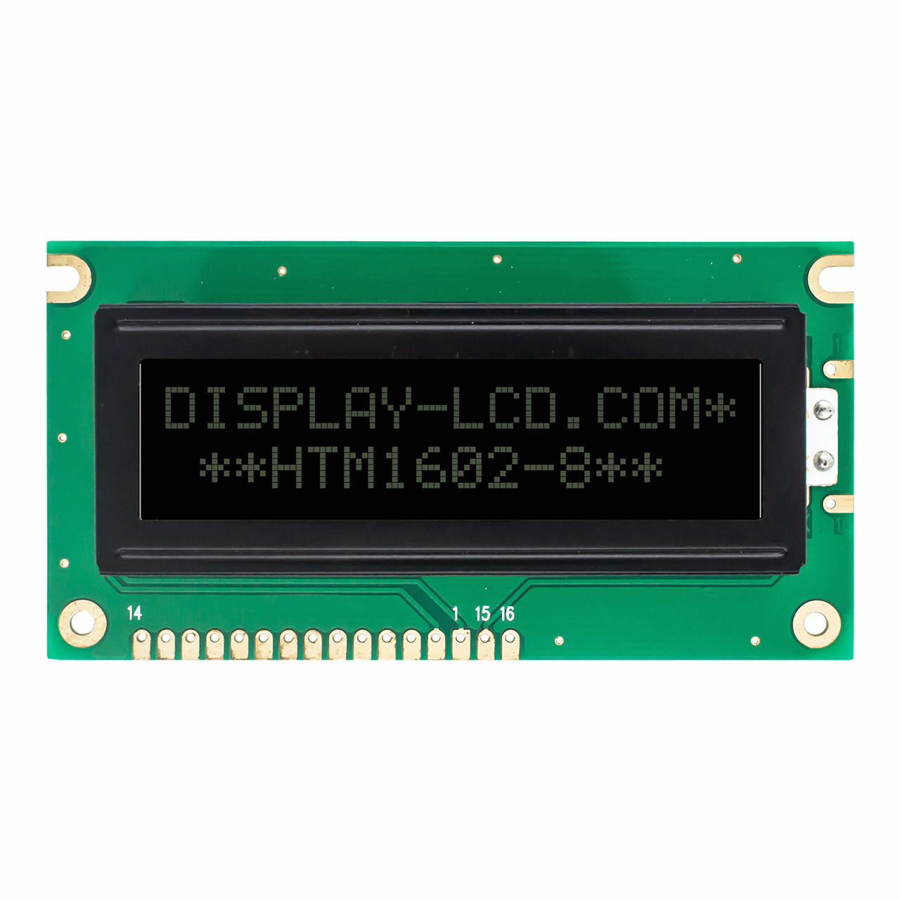 Character LCD Module |2X16 DFSTN- with Side White Backlight Display-Arduino