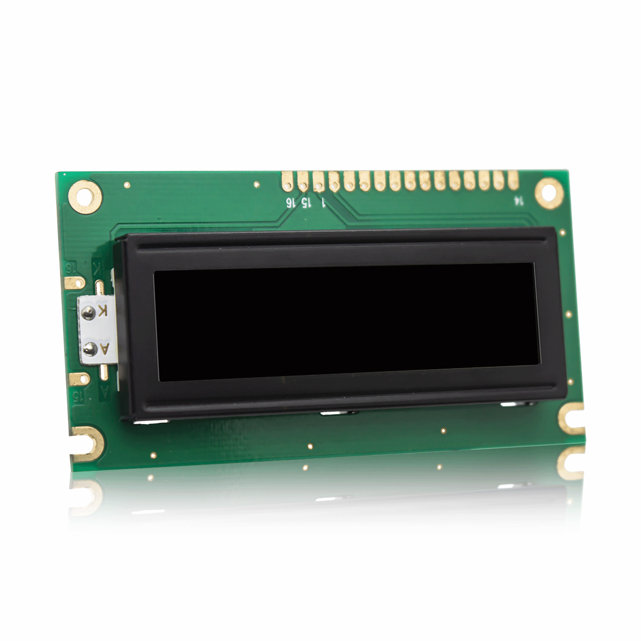 Character LCD Module |2X16 DFSTN- with Side White Backlight Display-Arduino