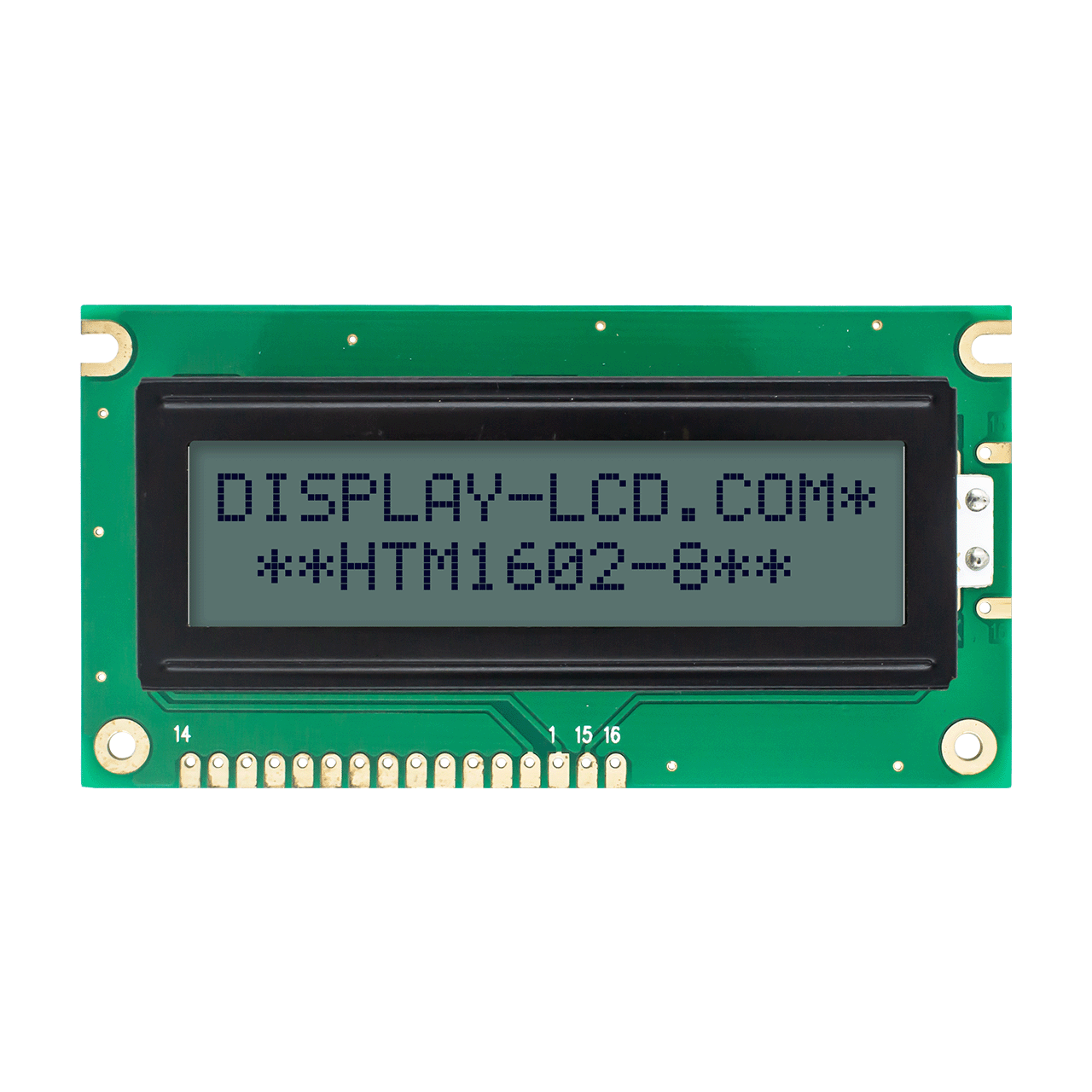 Character LCD Module |2X16 STN+ Gray Display with yellow/green Side Backlight Display-Arduino