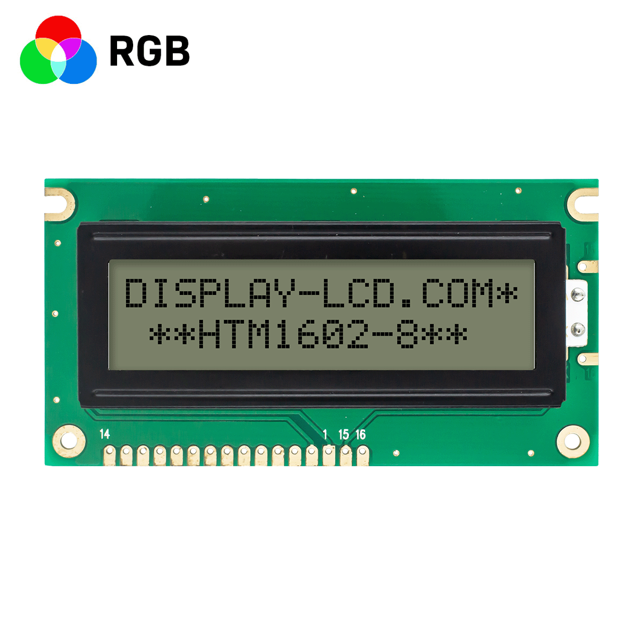 Character LCD Module |2*16 FSTN+ with RGB Backlight Display-Arduino