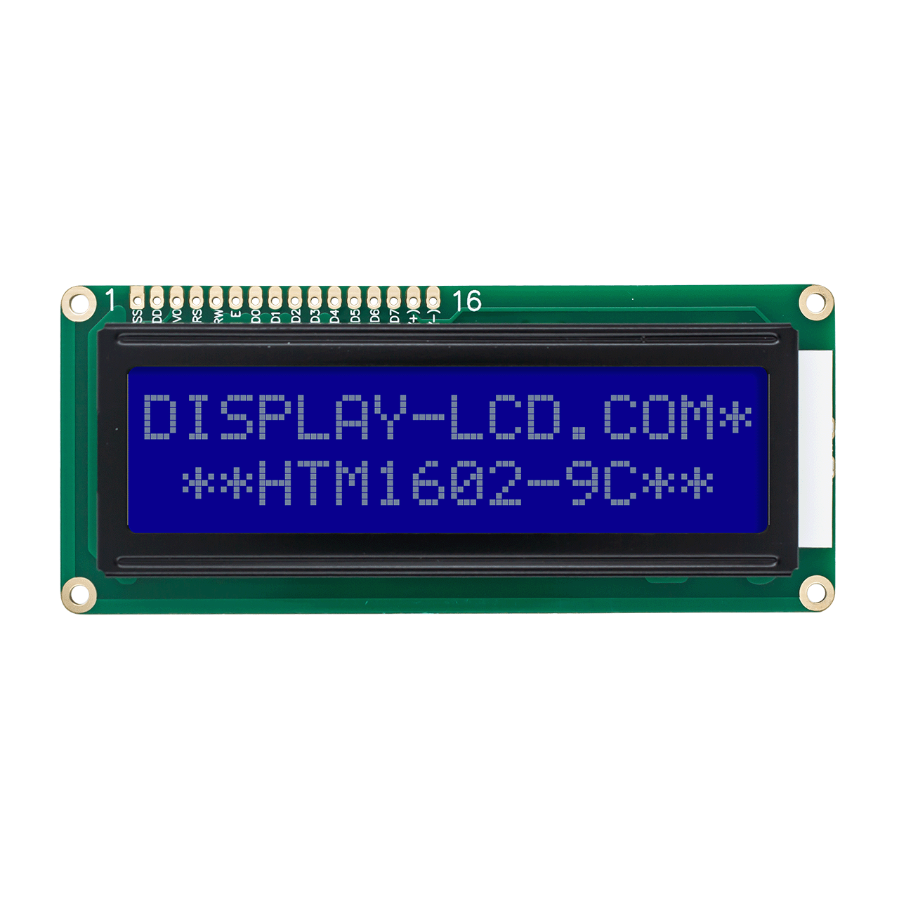 Character LCD Module |2X16 STN- Blue with White Side Backlight 5.0V-Arduino