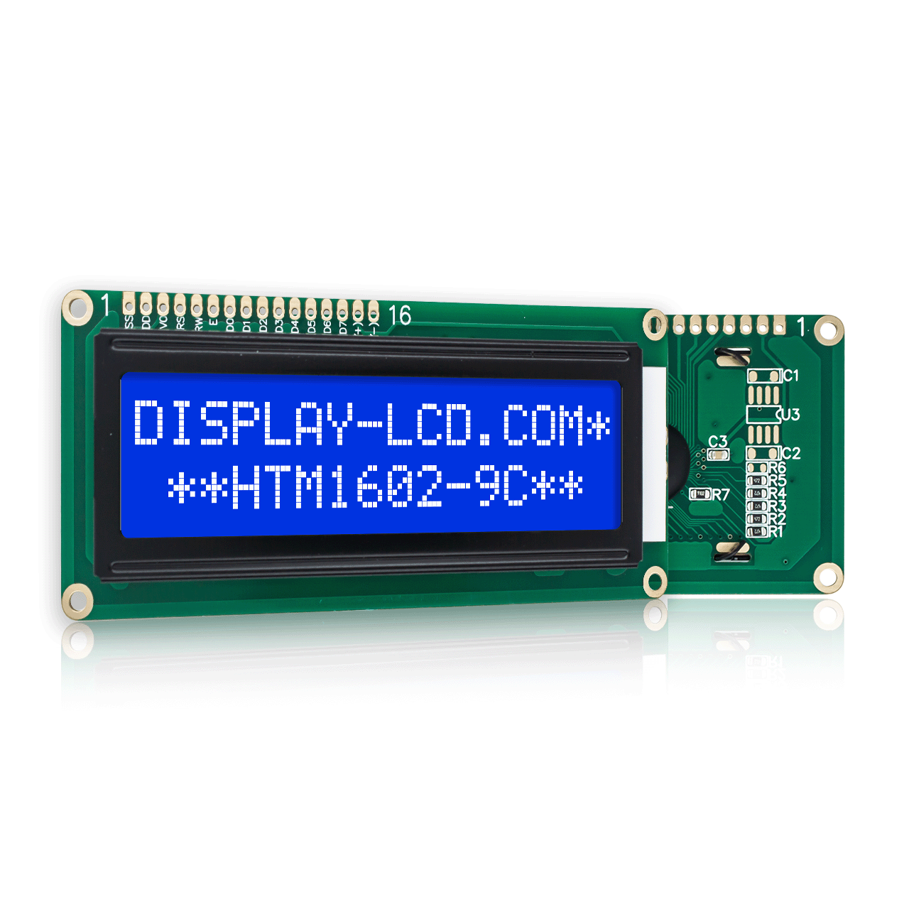 Character LCD Module |2X16 STN- Blue with White Side Backlight 5.0V-Arduino