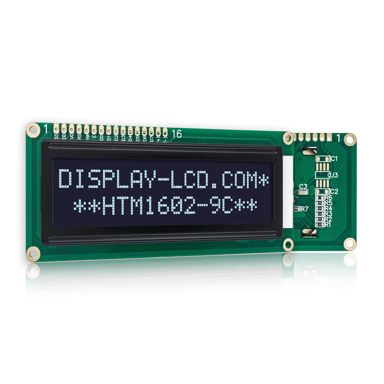Character LCD Module |2X16 DFSTN- with Side White Backlight-Arduino