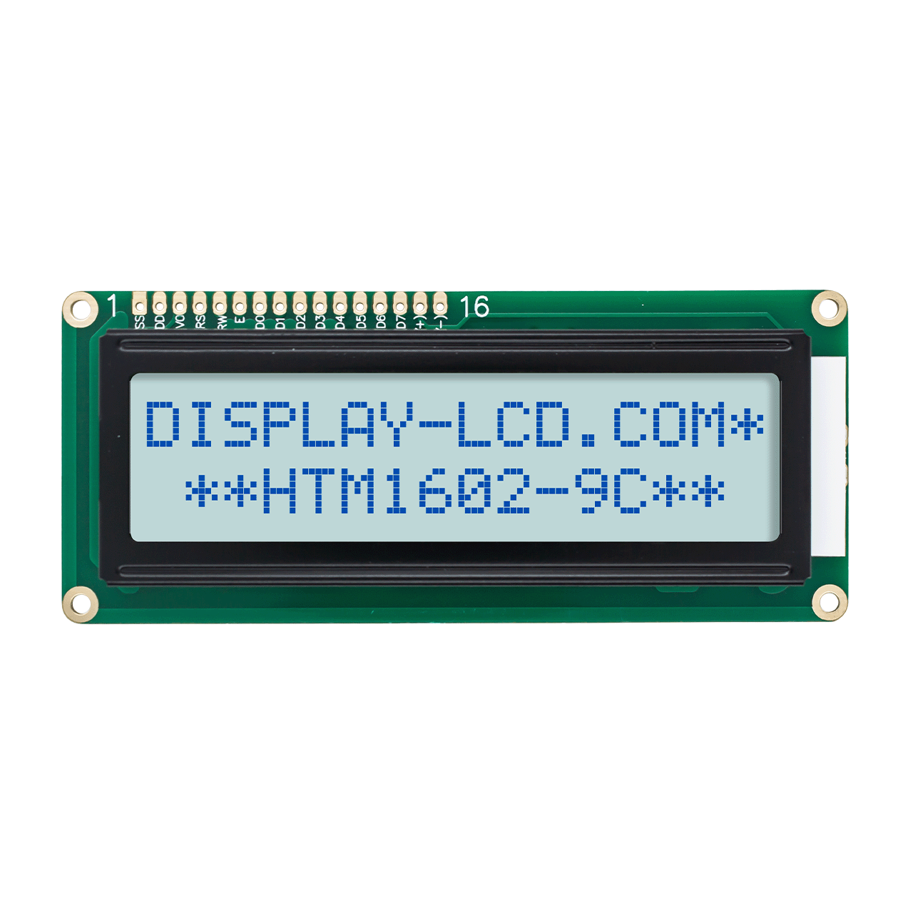 Character LCD Module |2X16 STN+ Gray Display with White Side Backlight-Arduino