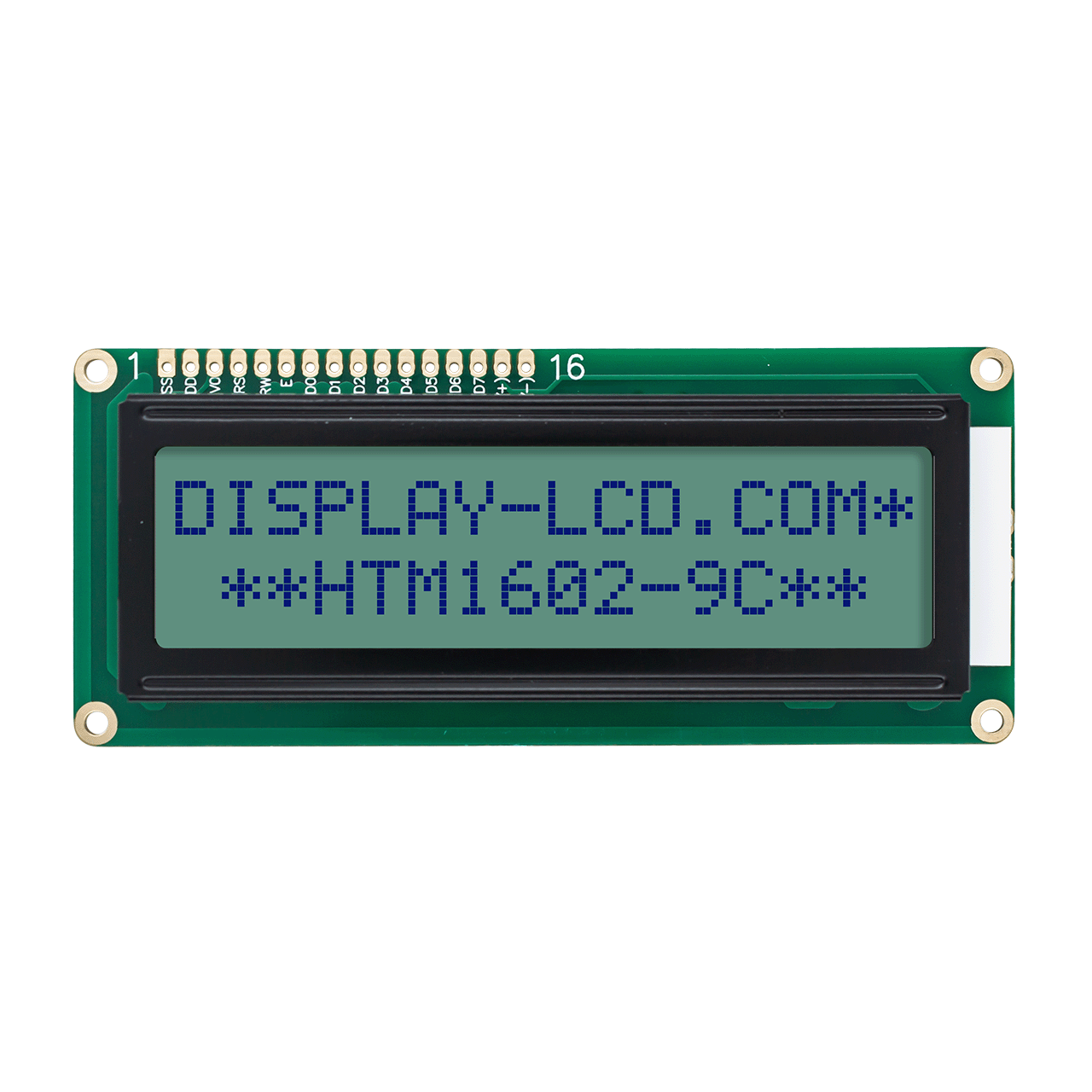 Character LCD Module |2X16 STN+ Gray Display with White Side Backlight-Arduino
