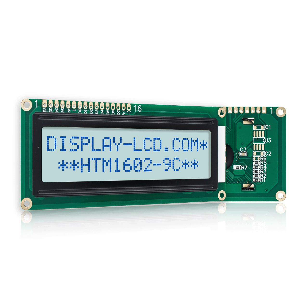 Character LCD Module |2X16 STN+ Gray Display with White Side Backlight-Arduino