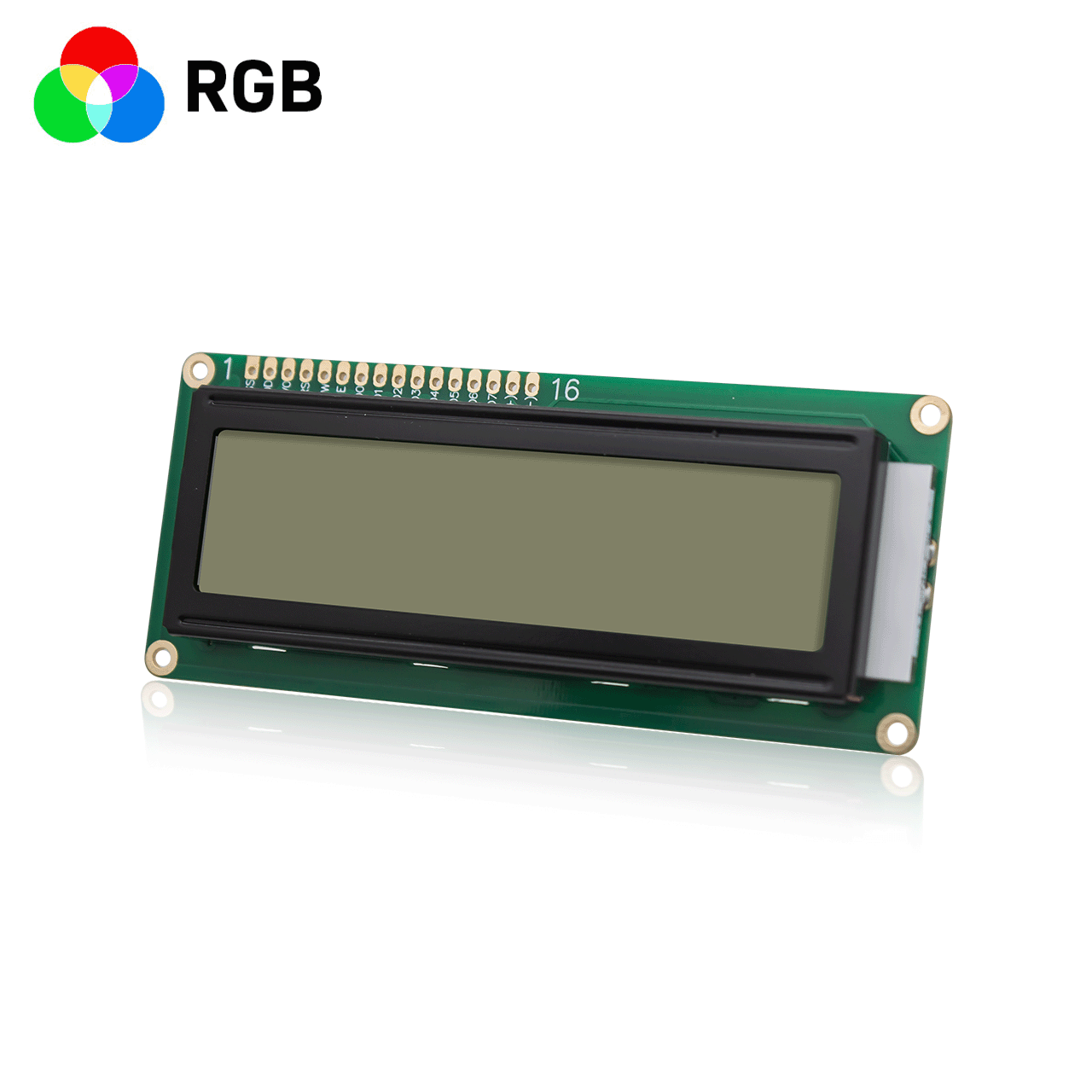 Character LCD Modules |2X16 FSTN+ with RGB Backlight-Arduino