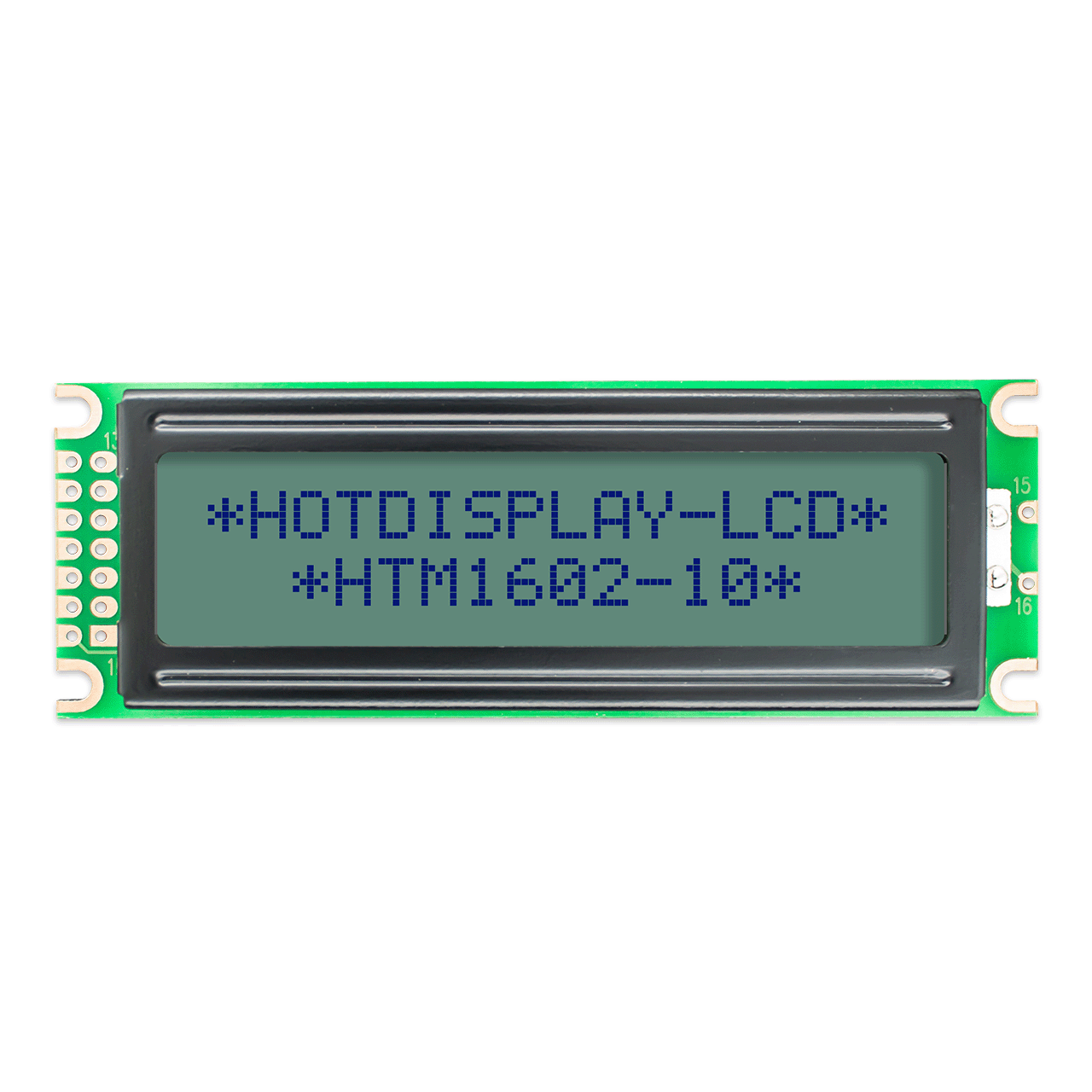character LCD module | Arduino monochrome display -16x2 STN-blue and white side backlight