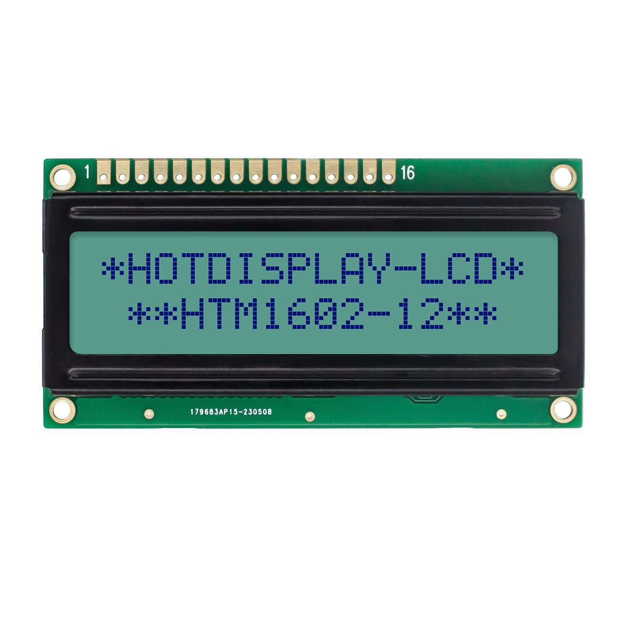 Character LCD Module |5.0V MONO 2x16 STN+ Gray with Side White Backlight -Arduino