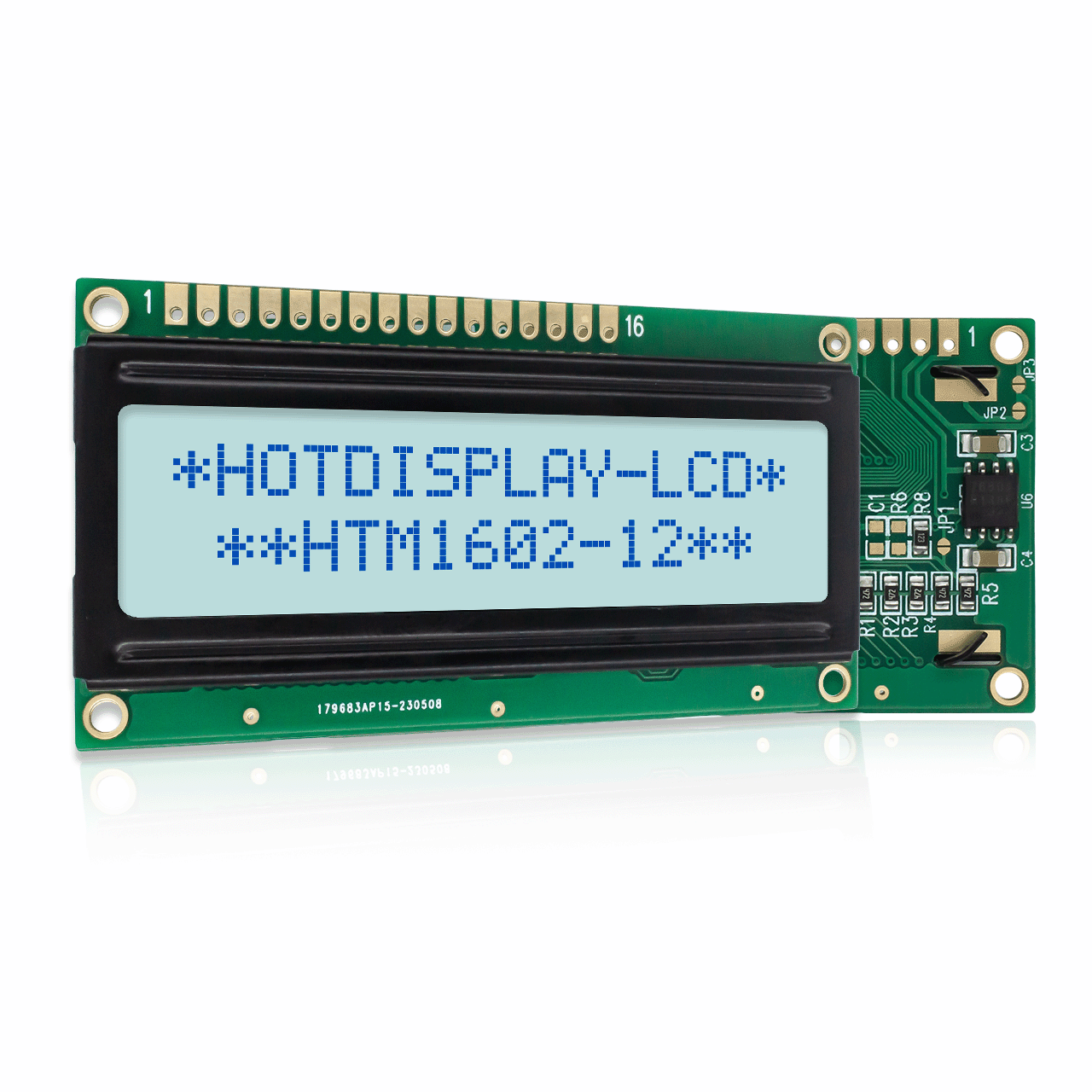 Character LCD Module |5.0V MONO 2x16 STN+ Gray with Side White Backlight -Arduino