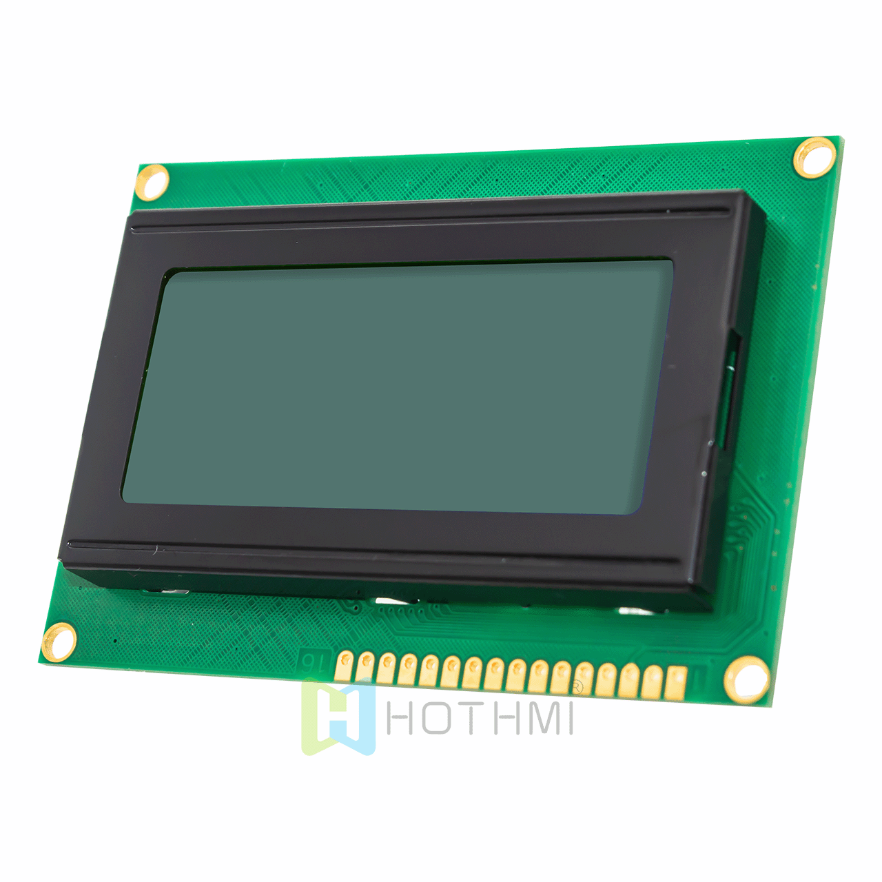 character LCD Module |4x16 STN(+) white side-backlit monochrome display | Arduino | MCU interface | ST7066U controller | Transflective