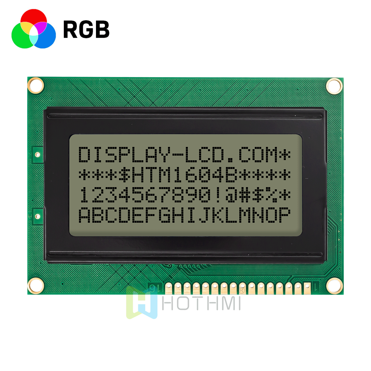 16x4 Character LCD Module | FSTN(+) With Backlight