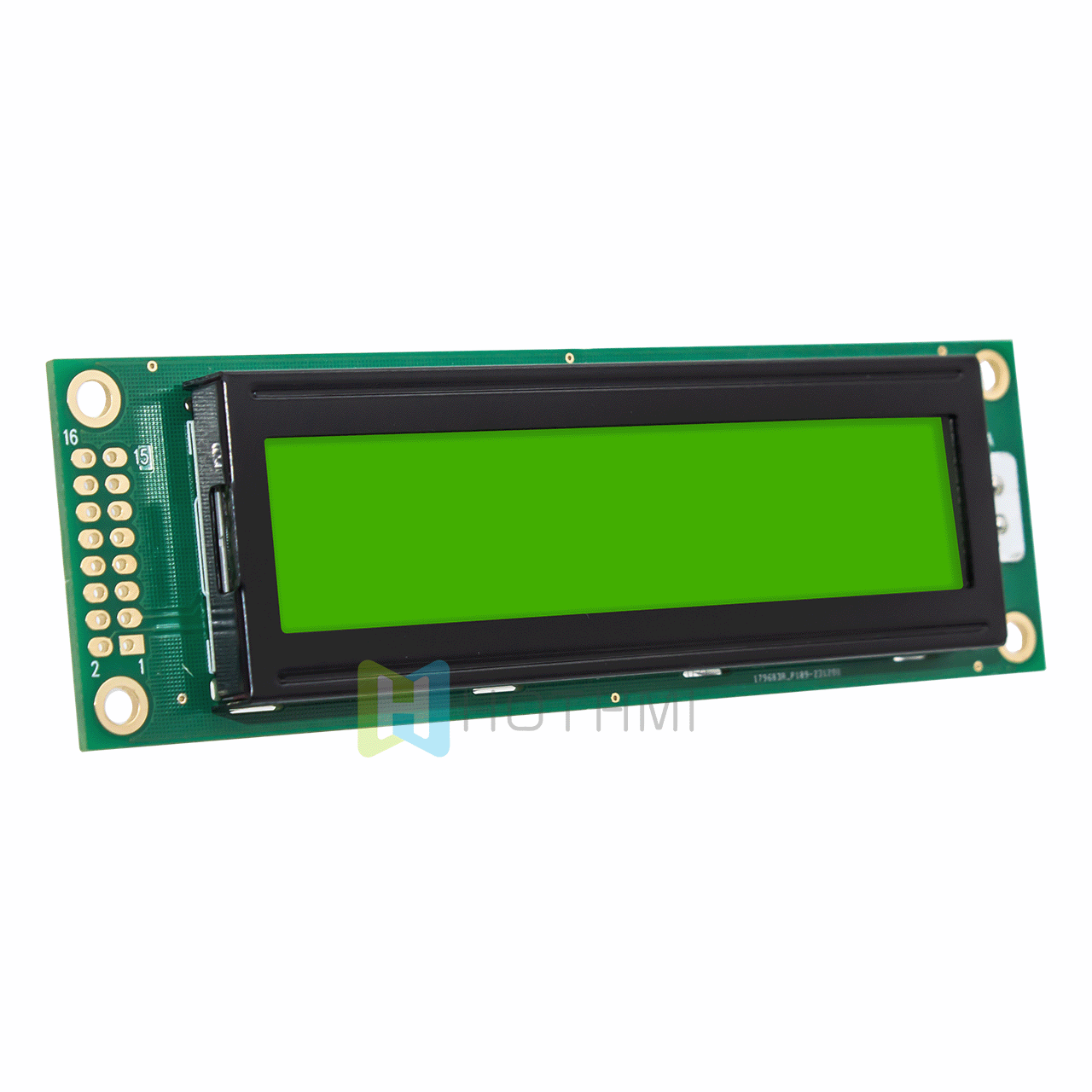 character LCD Module|Arduino | 2X20 STN monochrome yellow/green display with yellow/green backlight | 5.0V