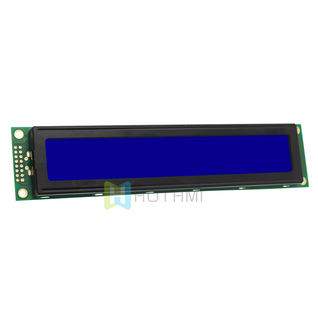 character LCD module/20X2 monochrome STN blue negative display/white backlight/white text on blue background/ST7066U controller