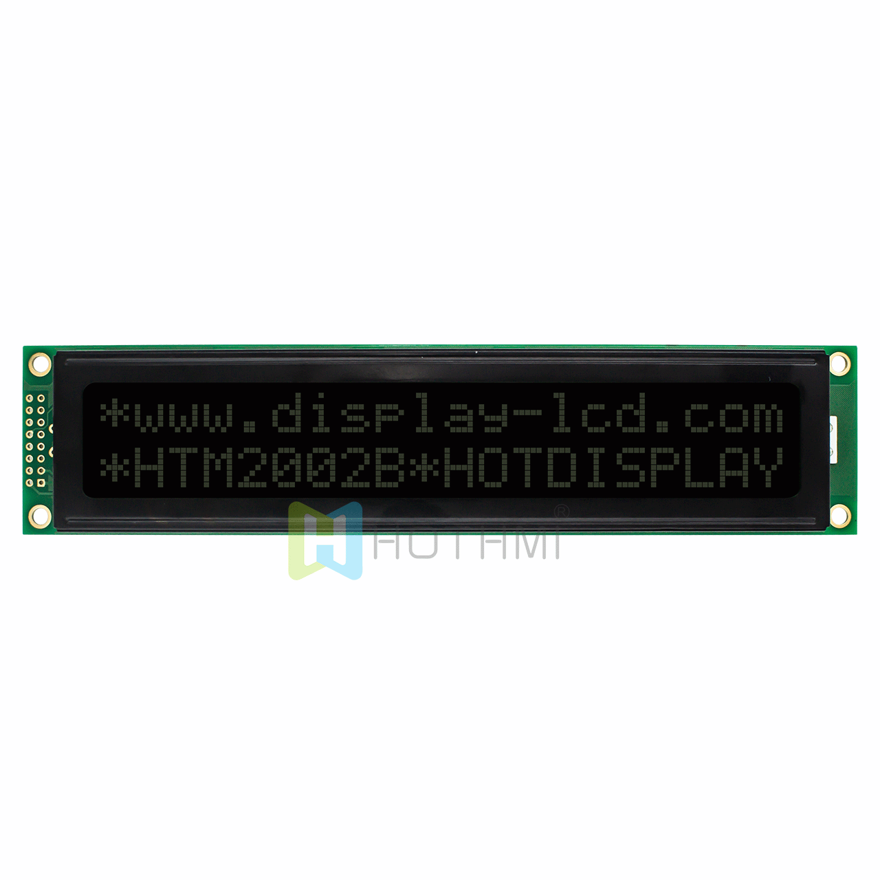 character LCD module/20X2 DFSTN (-) /white characters on black background/ST7066U controller/Arduino